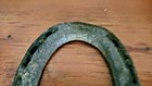 Vintage Antique Round Closed Cast Iron Metal Horseshoe Primitive Rustic