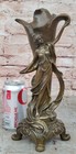 Original Art Nouveau Artwork By French Artist Kassin Vase Bronze Sculpture