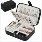 Travel Jewelry Organizer Cases With Double Layer
