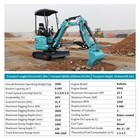 2 5 Ton Mini Excavator Kubota Hydraulic Retractable Track Offset Boom Digger New