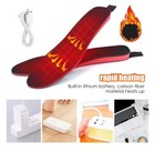Winter Electric Heated Shoe Insoles Sock Pads Foot Warmer Feet Usb Rechargeable