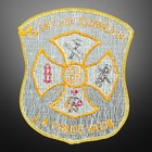 Vintage 4    Beachwood Volunteer Fire Co Ocean County Nj Embroidered Sew On Patch