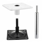 1 2 4 Pack Marine Boat Seat Pedestals Mount Kit 7   X  7   Base 360   Swivel