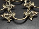 Set Of Four French Provincial Pull Antique Brass
