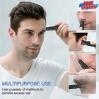 Rechargeable Mens Grooming Kit Electric Beard Trimmer Nose Ear Hair Clipper Shav