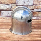 15th Century Medieval Steel Armor Helmet   Battleworn Knight Larp Sca Cosplay He