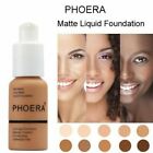 Phoera Foundation Makeup Full Coverage Fast Base Brighten Long-lasting Shade Us