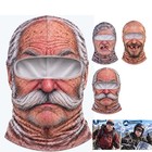 Old Man Ski Mask Funny Realistic Face Balaclava 3d Printed Full Face Winter Us