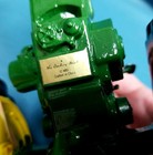 Vtg John Deere 1948 Model B Tractor Desk Clock Danbury Mint 9 
