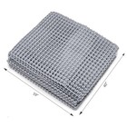 Non-skid  Non-slip  Pvc-coated Polyester Rug Pad Gray  4  X6 