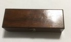 Vintage Balance Scale Weight Set In Mahogany Box