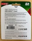 Lot 10x Fujifilm High Performance 4gb Sdhc Class 6 Flash Memory Storage Sd Card