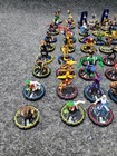 Wizkids Heroclix Lot 70  Figures Dc Marvel Mixed Robin Joker Riddler Raven