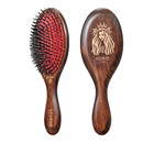 Atarah Korean Boar Bristle Hair Brush Wooden Cushion Scalp Massage Detangling