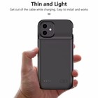 External Battery Charger Case For Iphone 8 Xr 11 12 13 14 15 16 Power Bank Cover