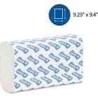 4000 White Paper Multifold Towels Bulk C-fold Recycled Fiber Genuine Pack Of 16