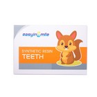 84 Pcs A1 a2 a3 Full Set Acrylic Resin Denture False Teeth Dental Tooth U l Diy