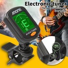 Lcd Clip-on Chromatic Guitar Tuner For Acoustic  Electric  Bass And Violin