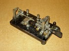 Rare Early Vibroplex Original Telegraph Key-s n 225-a0 Nameplate-1904 Patent-a  