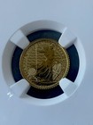 2023 G britain G  10 Britannia Qe Il Obverse Ms 68 Gold 1 10oz Ngc 999 9