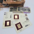 Vtg Junk Drawer Trinket 40 Pc   Lot Watch  Us Coins  Army  Knife  100g Brass Etc