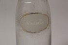 Antique Enameled Glass Bottle Of Absinthe  66387 