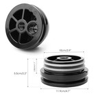 Ro Membrane Housing End Cap 4 7 X 2 1  Stainless Steel With 2 O-rings 1pc