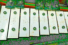 Vintage Japanese Xylophone Case Bond Corp Musical Instrument Read