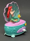 Disney Princess Ariel   Flounder Pearl Jewelry Music Box Little Mermaid-works