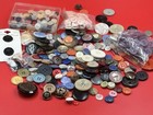 Large Lot Assorted Sew Buttons New used vintage Metal Plastic Resin Wood
