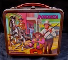 Vintage Bonanza Lunchbox   Thermos - Western Tv Drama  1965  C-8 5 Awesome 