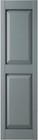 12 w X 35 h Mid-america Vinyl  Standard Size Williamsburg Double Panel Shutters