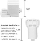2 Pack Microwave Door Handle Support Wb06x10943 For Ge Jvm3160df2ww Jvm3160df3ww