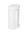 Ubbi Stainless Steel Diaper Pail - White