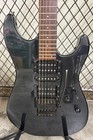 Squier By Fender Stagemaster Electric Guitar Metallic Black Hsh Floyd Rose