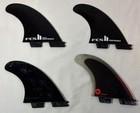 Four Used Surfboard Fins   Fcs Ii Medium Performer  Medium Accelerator