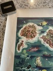 Dole Map Of The Hawaiian Islands 1950 Joseph Feher Dole Pineapple Company - Rare