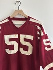 True Vintage 1950s 1960s Football Jersey Oshman   s Rich-knit Durene 46 Texas A m