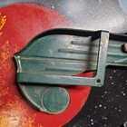 Vtg 50s Green Schwinn Original  Bicycle Chainguard 26 Panther Phantom Hornet