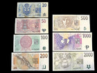 Czech Republic 20-2000 Korun Unc  P-10 p-11 p-18 p-19 p-24 p-25 p-26