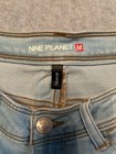 Nine Planet Jean Shorts Women   s Medium Blue Distressed Mid-rise Denim Cut Offs