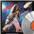 Ted Nugent - Weekend Warriors Silver Lp Record Plaque Display