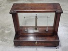 Antique Apothecary Pharmaceutical Chemist Balance Scale W  Weight  Becker   Sons