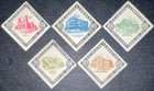 Travelstamps  1947 Nicaragua Stamps Sc 701-705  Mint  Original Gum  Never Hinged
