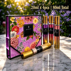 Women s Edp Perfume Gift Set 4-piece 20ml Floral Fruity Travel Fragrance Spray