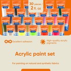 Blue Fabric Paint 2 Fl  Oz Tube     Permanent Fabric Paint Dark Blue For Clothe   