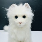 Furreal Friends  lulu  14    Hasbro Interactive Toy White Persian Kitty Cat 2006