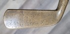 Antique Vintage 1900 Brass Spalding Special Hickory Wood Shaft Golf Club Putter