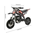 4-stroke Mini Dirt Bike Gas Powered Off-road Motorcycle 40cc Pit Bike For Kids