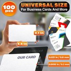 Bulk Metal Business Cards Aluminum Sublimation Blanks For Custom Printing